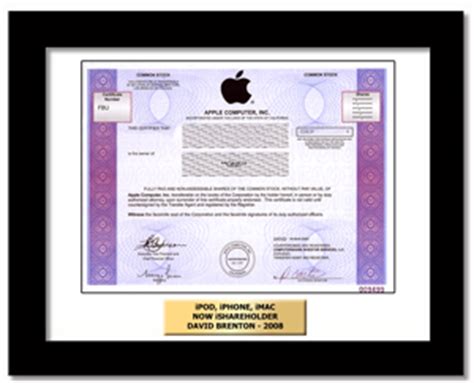 Jul 22, 2021 · disney stock certificate the intricate certificate is a replica of disney's authentic stock certificate design from when they did issue paper. No More Bite of the Apple Stock