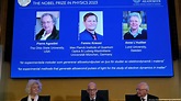Nobelpreis für Physik geht an drei Teilchenforscher – DW – 03.10.2023