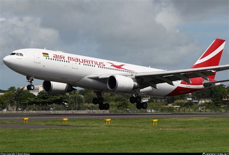 3b Nbl Air Mauritius Airbus A330 202 Photo By Benoit Baijoo Id 462275