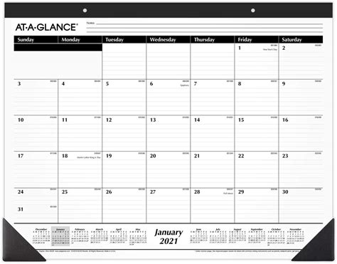 21 Best Desk Calendars For Your Office In 2021 Spy