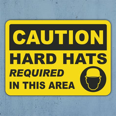 Hard Hats Required In This Area Sign G2317 By
