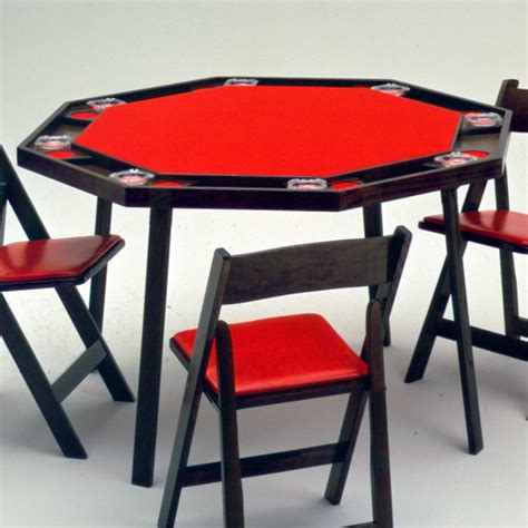 We print our own poker table layouts and poker table felt. Kestell O-48 Oak Octagonal Folding Poker Table - 48 Inch ...
