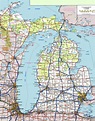 Michigan Road Map | Michigan Map