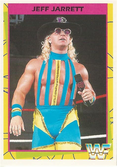 1995 Wwf Wrestling Trading Cards Merlin Double J Jeff Jarrett No143