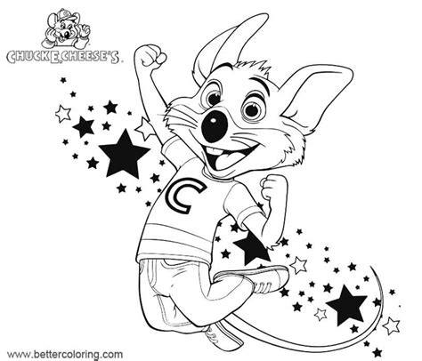 Chuck E Cheese Printables Printable Coloring Pages