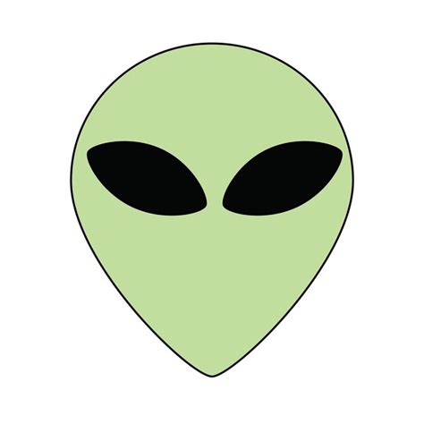 Premium Vector Green Alien Vector Isolated Outer Space