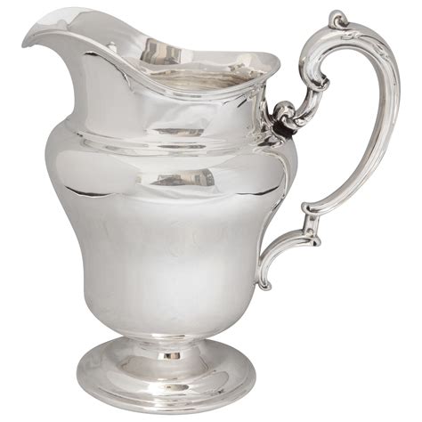 Antique Sterling Silver Pitcher At 1stdibs