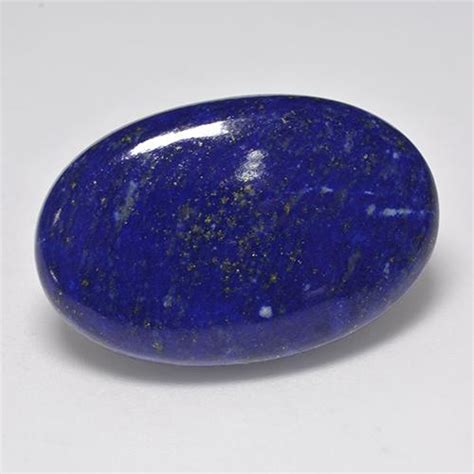 258ct Intense Navy Blue Lapis Lazuli Gem From Afghanistan