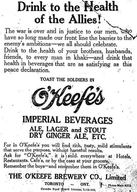 Vintage Ad 657 Drink To The Health Of The Allies Flickr