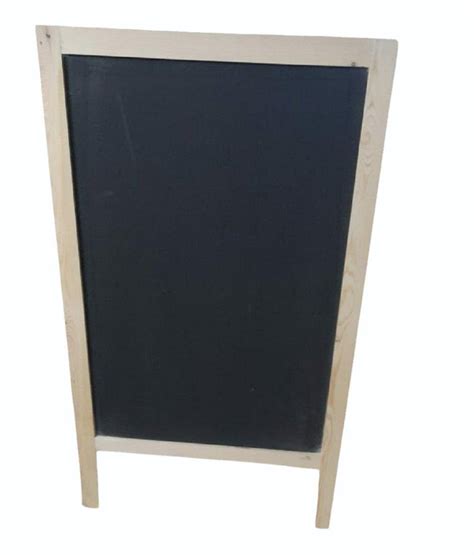 Melamine Writing Surface Wooden Easel Black Pin Board At Best Price In