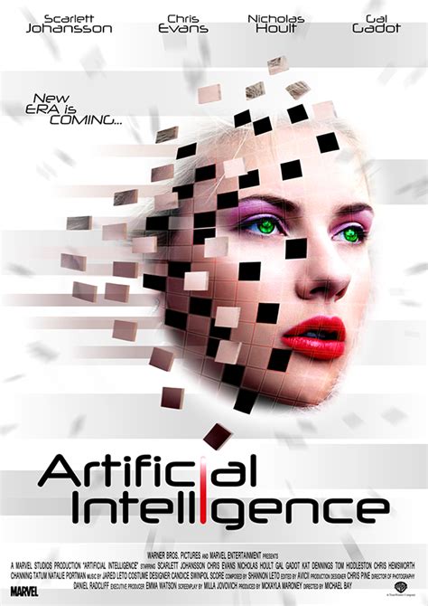 Movie Poster Artificial Intelligence On Behance