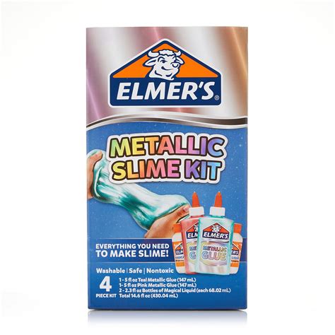 Elmers Slime Kit Slime Supplies Include Elmers Metallic Glue Elmer