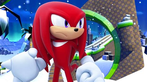 Sonic Forces Speed Battle Christmas Update Knuckles Hd Widescreen