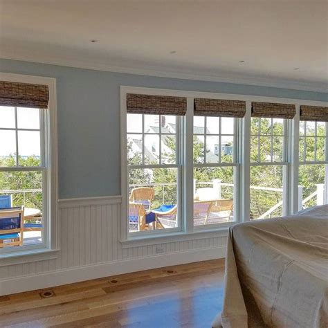 Provenance Bamboo Roman Shades From Hunter Douglas Completes The Ocean