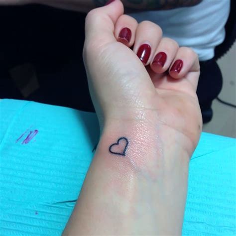 I Want A Little Heart Tattoo Like This One Heart Tattoo