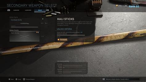 Call Of Duty How To Unlock The Kali Sticks