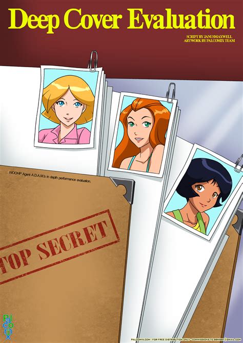 Rule 34 Alex Totally Spies Bbmbbf Clover Totally Spies Palcomix Palcomix Comics Sam