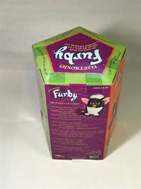 Original Super Rare White Furby First Edition Nrfb In Box Mint