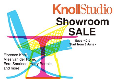 Knoll Studio Sample Sale Knoll Japan（ノルジャパン）