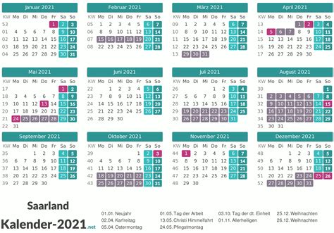 März (montag) internationaler frauentag (berlin). FERIEN Saarland 2021 - Ferienkalender & Übersicht
