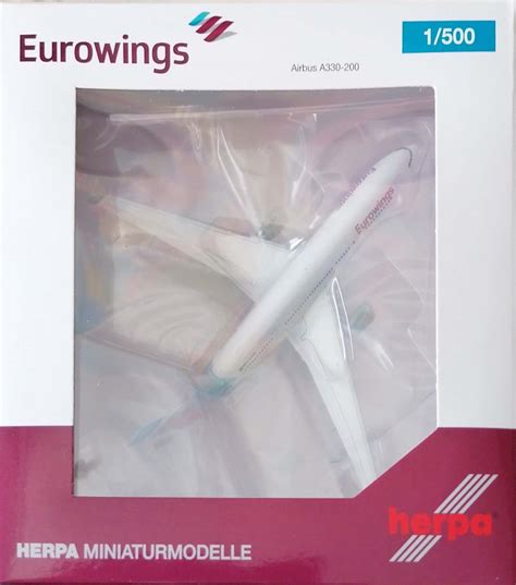 Herpa Wings Eurowings A330 202 D AXGB 1 500 528153 001