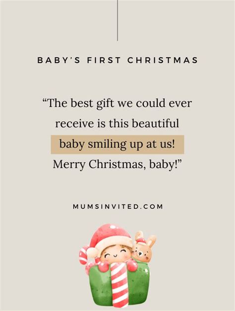 171 Babys First Christmas Quotes Captions And Card Messages 2023