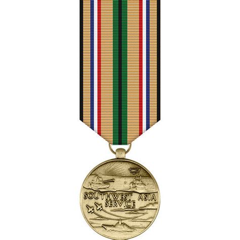 Southwest Asia Service Miniature Medal Usamm