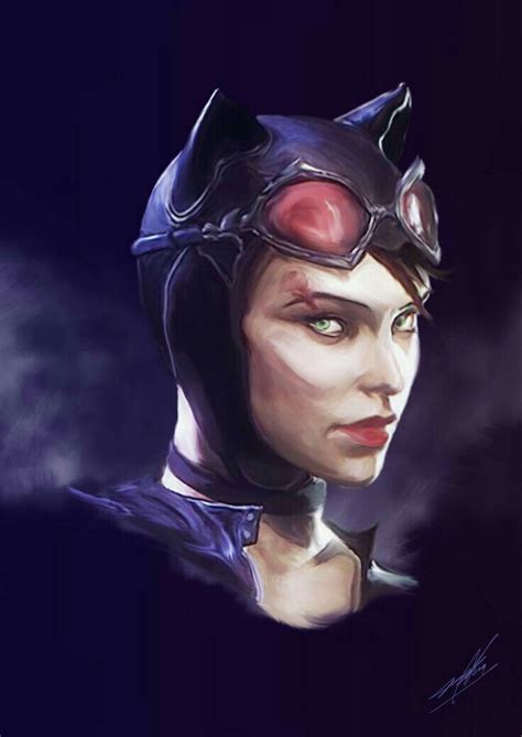 Catwoman Batman Arkham Games Batman And Batgirl Selena Kyle Talia