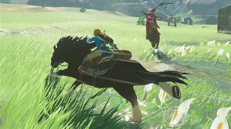 Zelda Breath Of The Wild Guide How To Tame Horses And Get Epona From