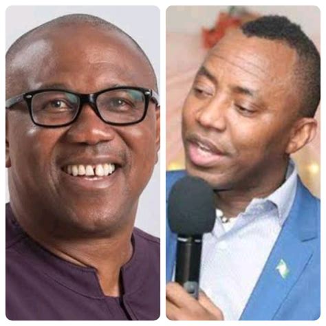 Sowore Criticizes Peter Obi For Allegedly Frolicking With Godfathers