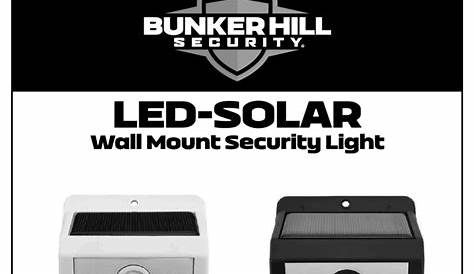 bunker hill security light manual