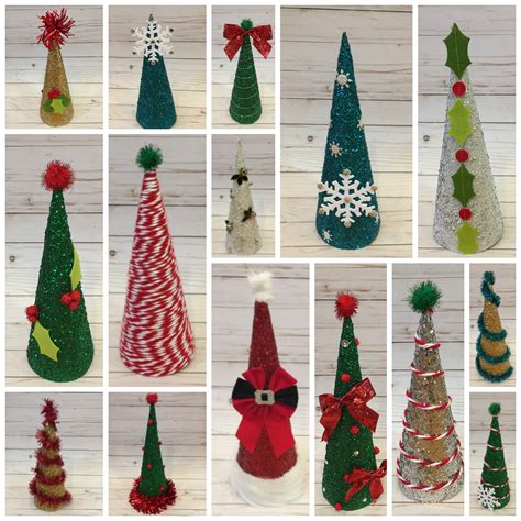 15 Cone Christmas Tree Designs To Make Handmade Happy Hour