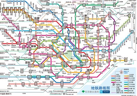 日本东京地铁路线图中文版_word文档在线阅读与下载_文档网