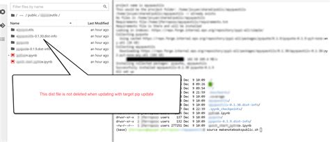 In Python How To Get Rid Of Dist Files When Pip Installing With