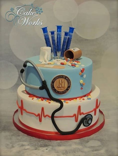 Doctor Cake Nursing Goals Cake Works Medical Gifts Emt Clothes Gift Kevin Dynamic Cake