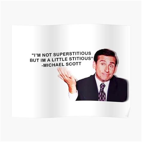 Michael Scott Quote Poster For Sale By Sargentpeporoni Redbubble