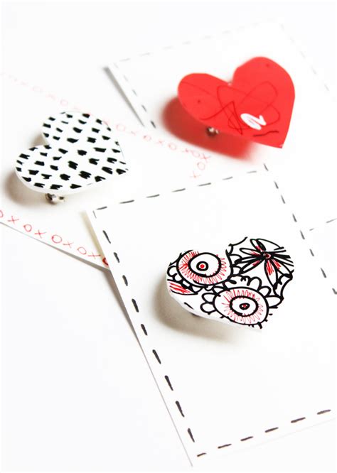 Alisaburke Shrink Plastic Valentine Pins