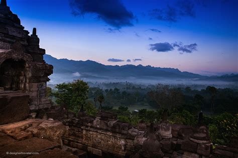Sunrise at the Amazing Borobudur Temple in Java, Indonesia ...
