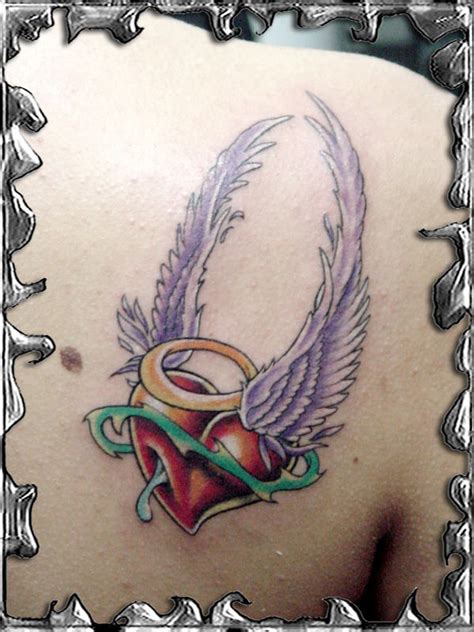 Winged Heart Tattoo By Mojotatboy On Deviantart