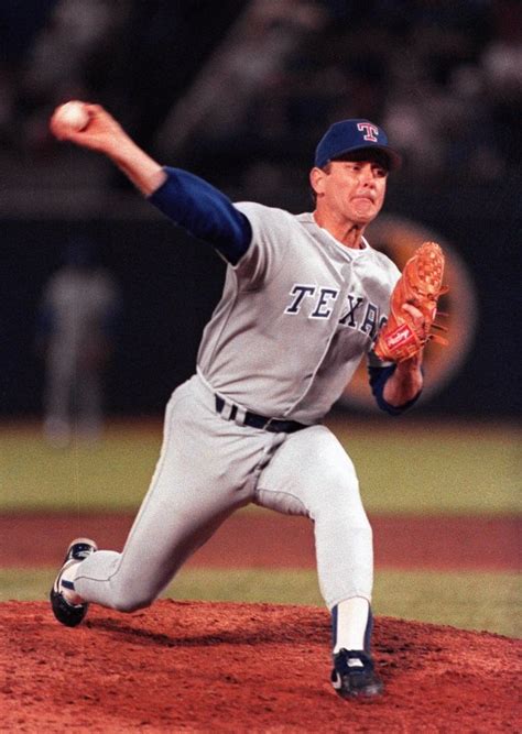 Nolan Ryan 43 Threw A No Hitter Against As In Oakland In 1990