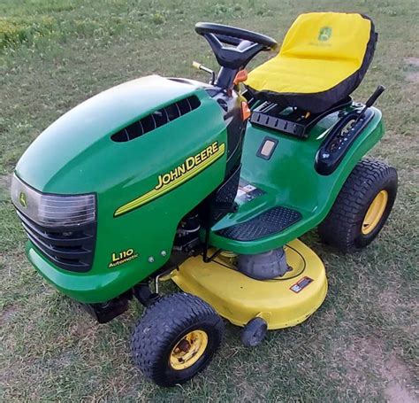 John Deere L110 Riding Lawn Mower For Sale Ronmowers