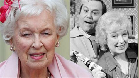 Dame June Whitfield Says She Cant Stand Tv Because Of All The Sex And