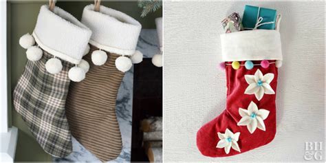All you'll need for this craft is a white marker, some tinsel and a hot glue gun. 24 DIY Christmas Stocking Decorating Ideas to Make With Family