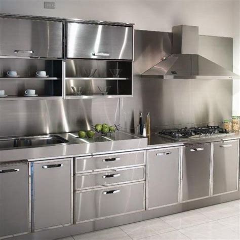 New Stainless Steel Kitchen Cabinets The Most Stylish And Attractive