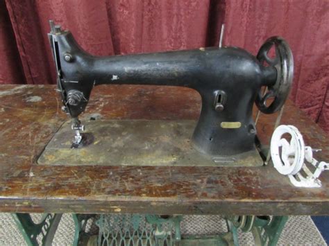 Lot Detail Vintage Singer Leather Sewing Machine