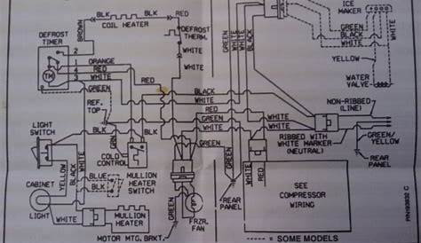 Wiring Diagram For Frigidaire Refrigerator