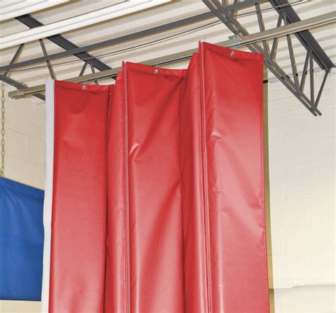 Retractable Industrial Acoustical Curtains And Acoustic Curtain Walls