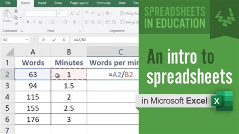 Introduction To Spreadsheets Using Excel Youtube Riset