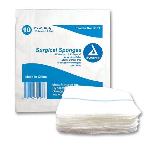 Gauze Sponges And Pads Scientific And Medical Supplies