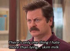 Acceptable at funerals and the grand canyon. you had me at 'meat tornado.' parks and recreation this is so true gif | WiffleGif